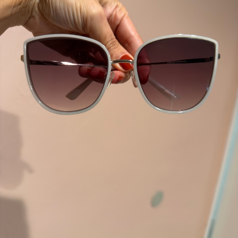 Chic White Sunglasses